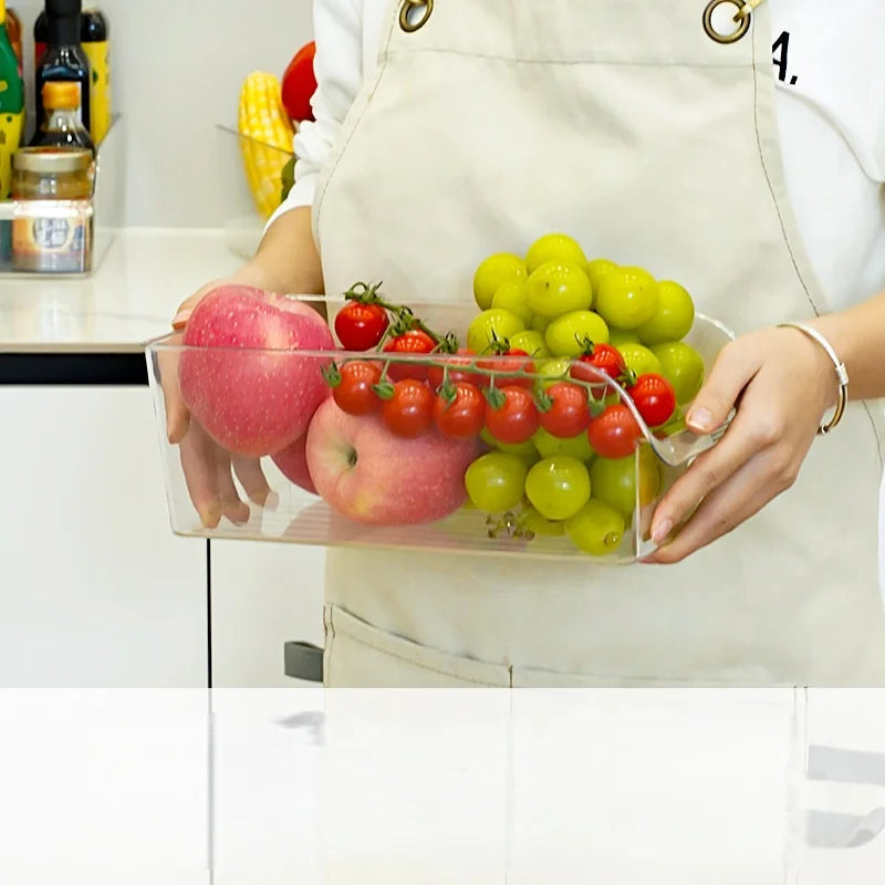 ClearSpace large-capacity transparent fridge organizer