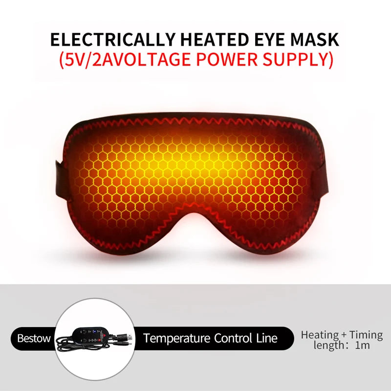 SoothEase heated eye massager — relax and de-puff