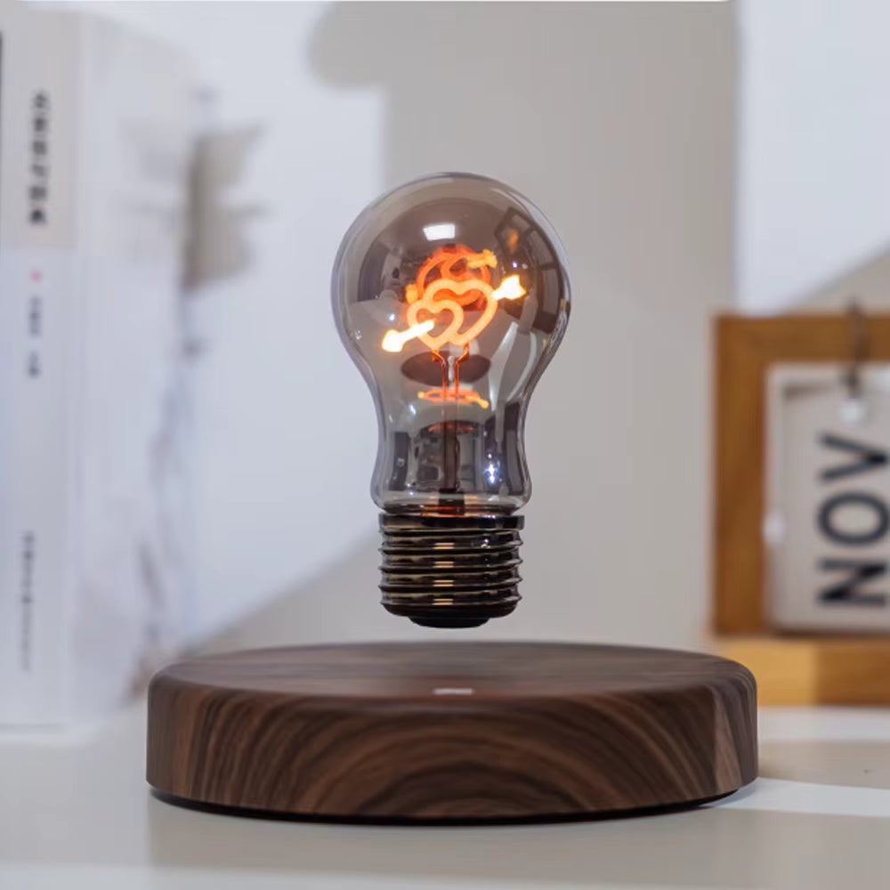 Floating 3D Moon Lamp – Magnetic Levitation Night Light with 360° Rotation & Touch Control