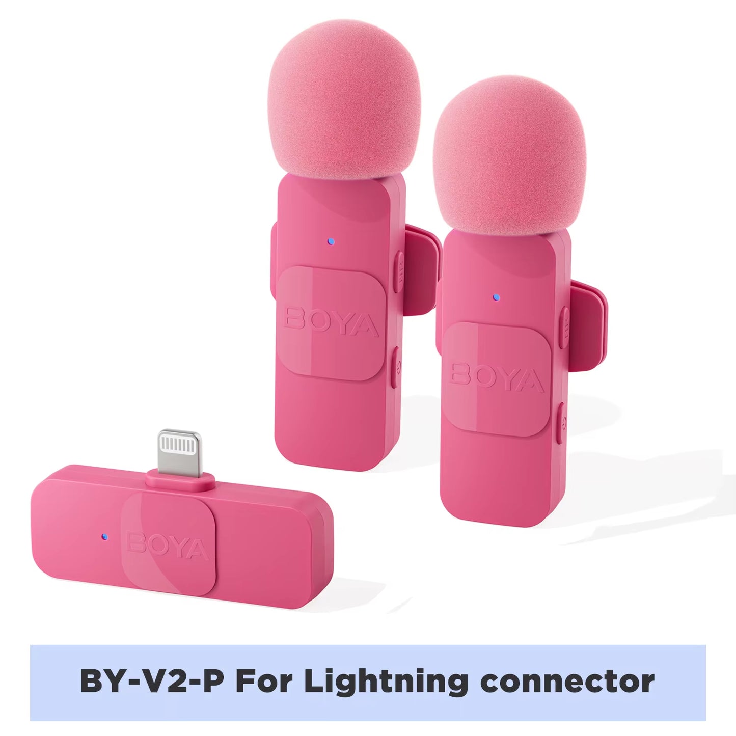 Professional Wireless Lavalier Microphone | Ultra-Compact Clip-On Mic for iPhone & Android