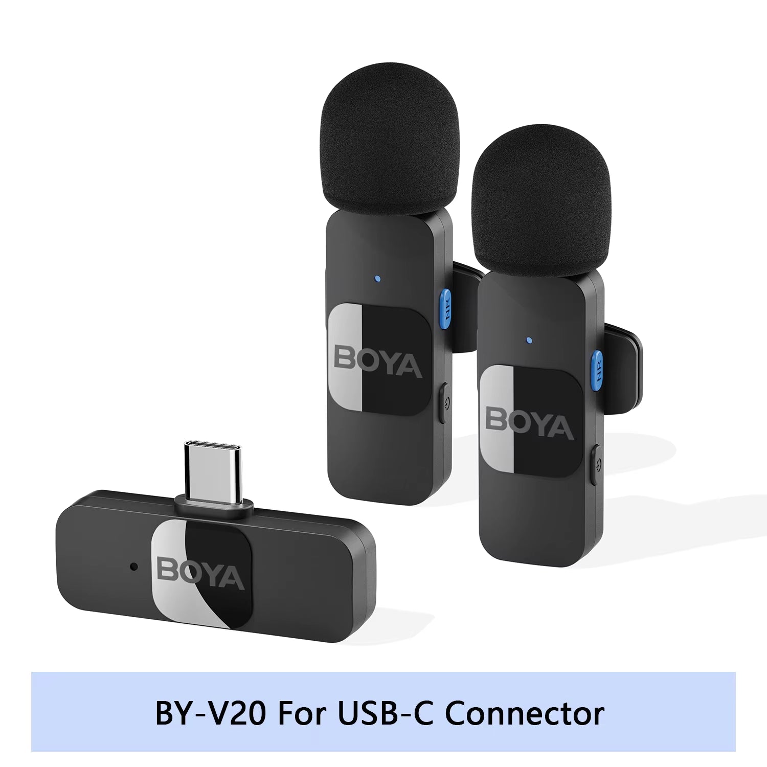 Professional Wireless Lavalier Microphone | Ultra-Compact Clip-On Mic for iPhone & Android