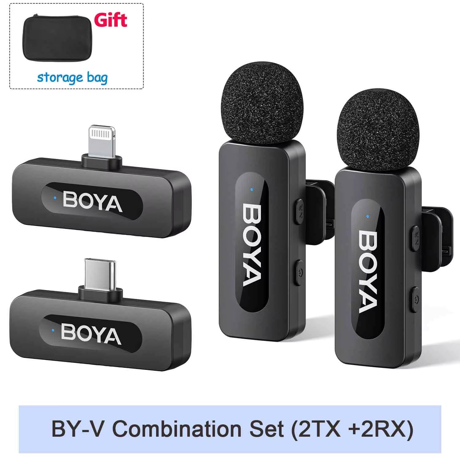 Professional Wireless Lavalier Microphone | Ultra-Compact Clip-On Mic for iPhone & Android