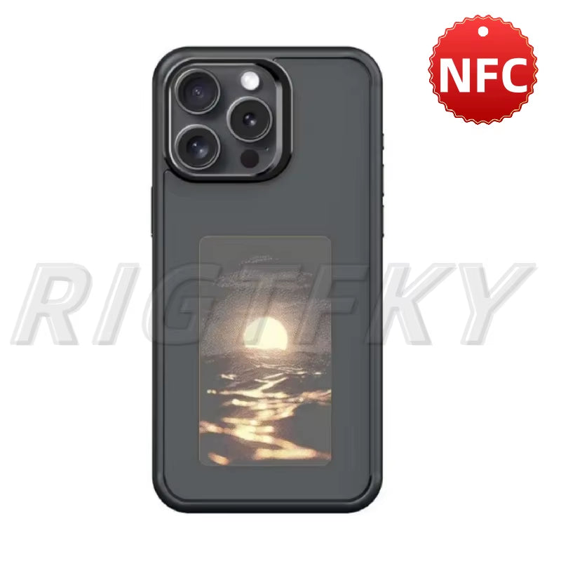 E-Ink Vision: NFC Smart Display DIY Custom Image Phone Case