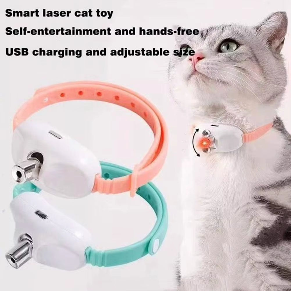 Rechargeable Smart Laser Cat Collar