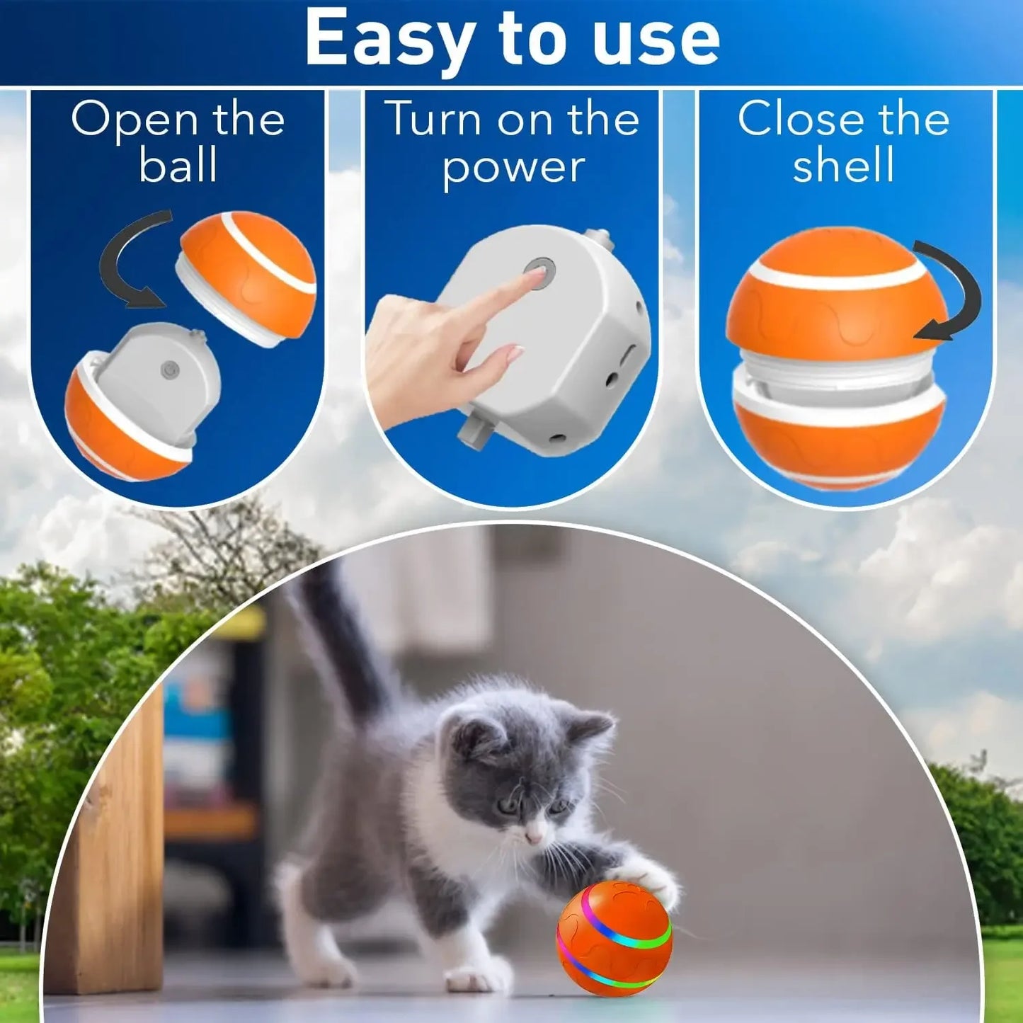 Interactive Remote-Controlled Smart Ball