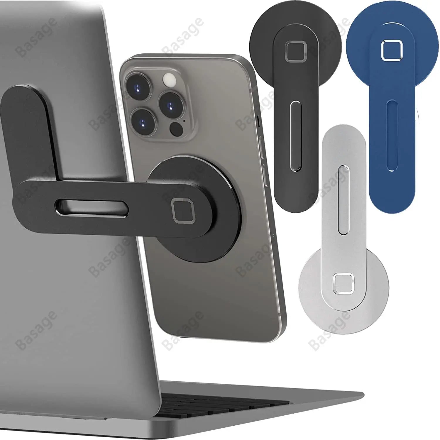 Magnetic Multi-Screen Expansion Bracket – Slim Aluminum Laptop Side Mount
