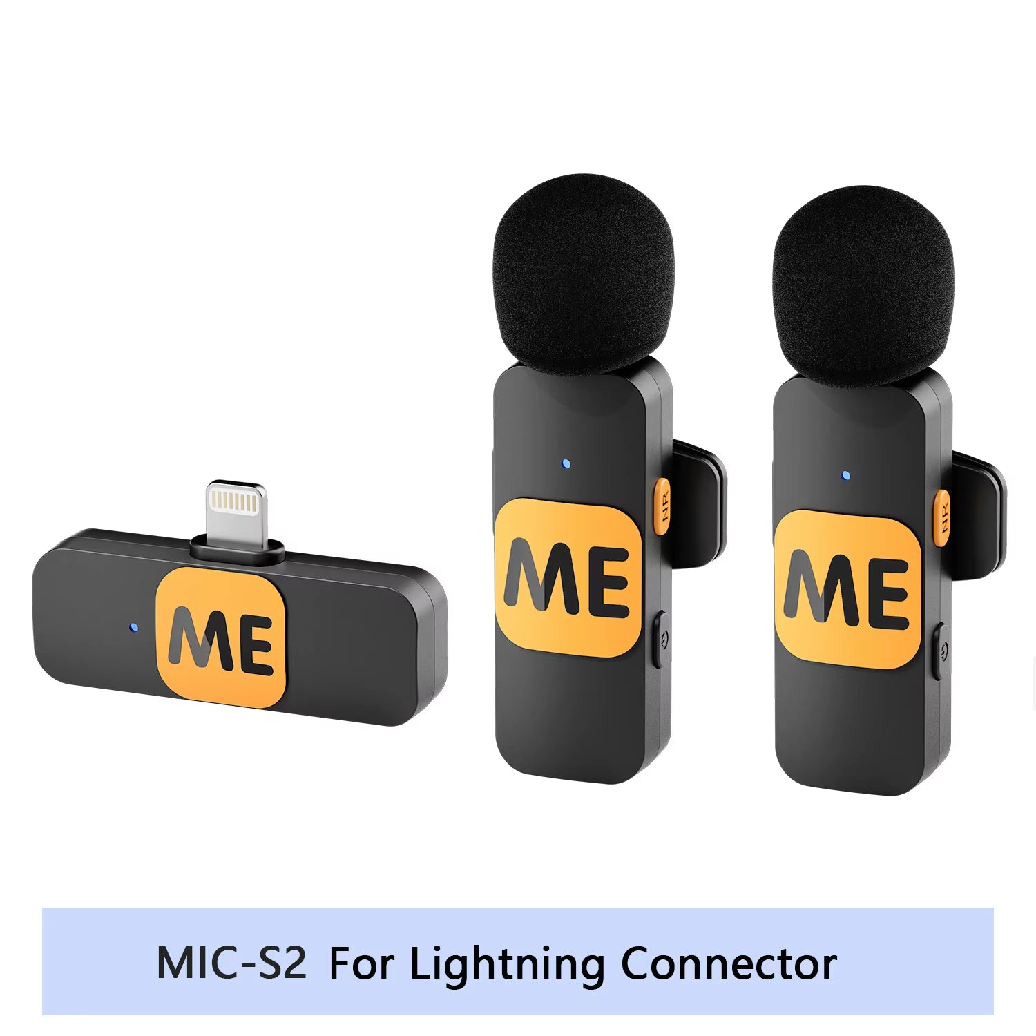 Professional Wireless Lavalier Microphone | Ultra-Compact Clip-On Mic for iPhone & Android
