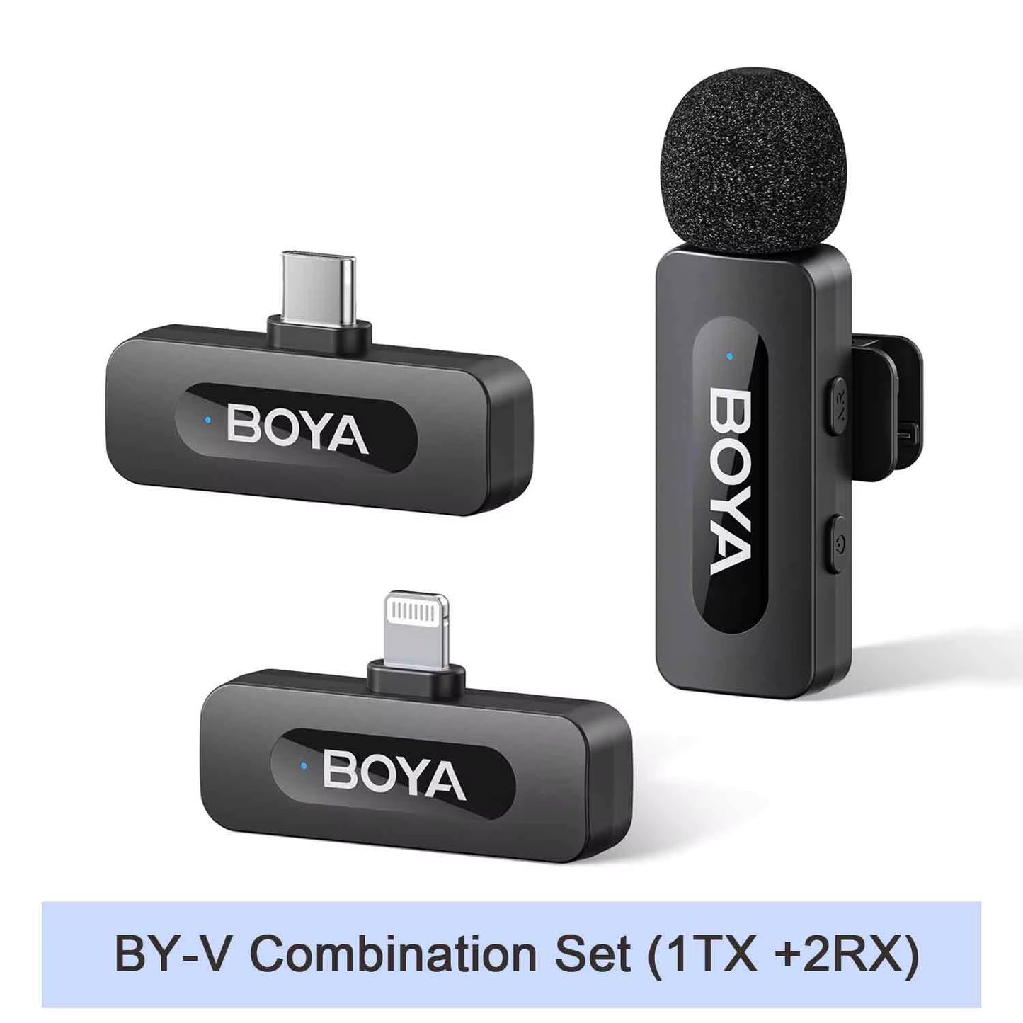 Professional Wireless Lavalier Microphone | Ultra-Compact Clip-On Mic for iPhone & Android