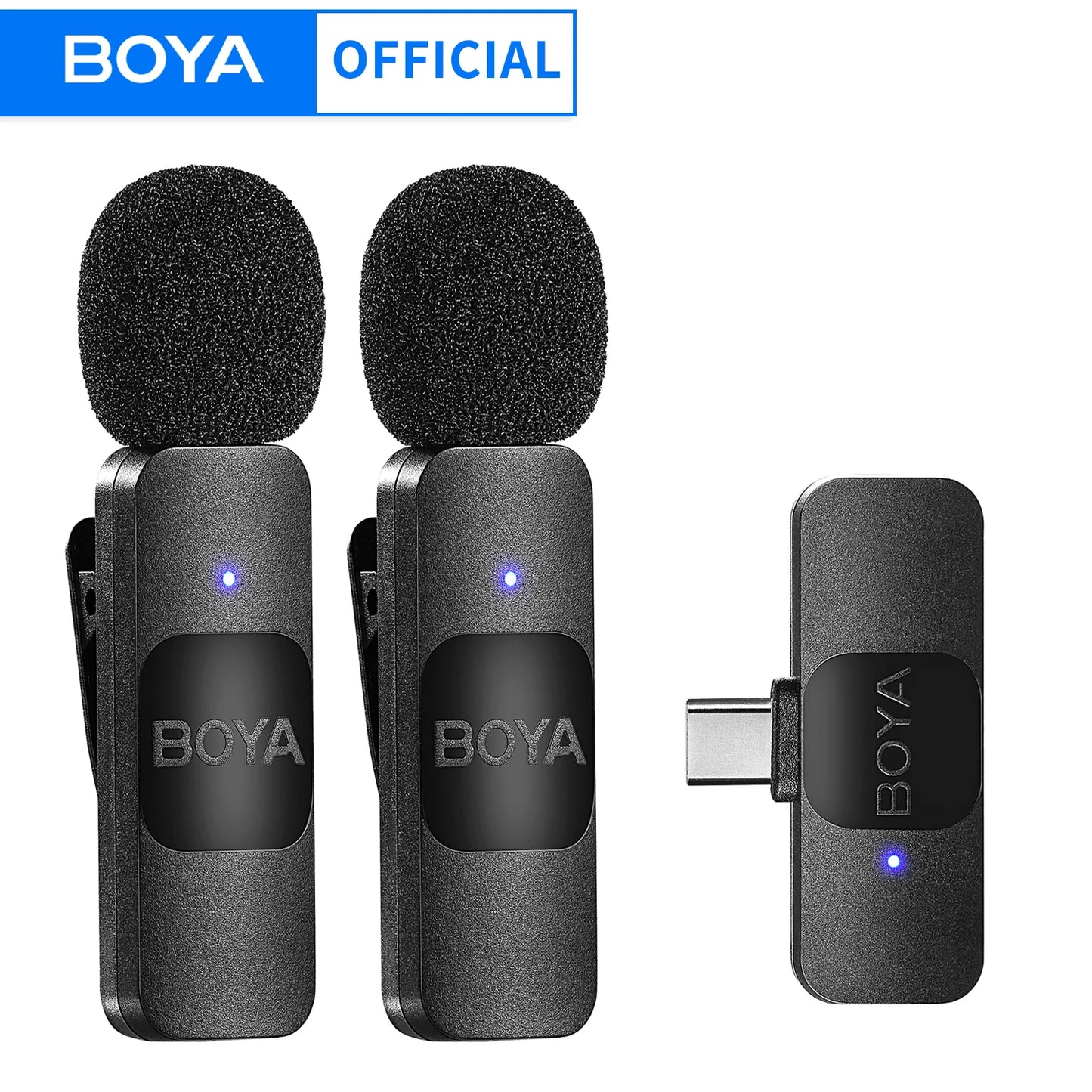 Professional Wireless Lavalier Microphone | Ultra-Compact Clip-On Mic for iPhone & Android