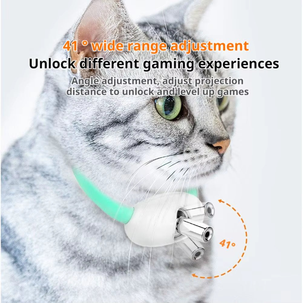 Rechargeable Smart Laser Cat Collar