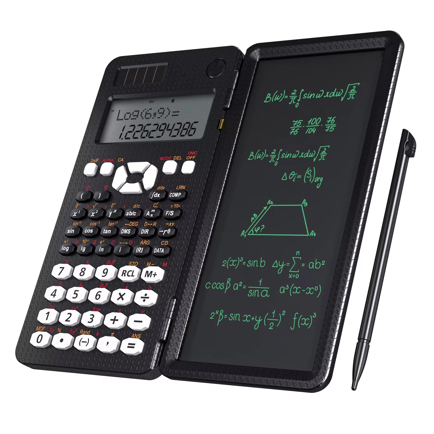 Precision Scientific Calculator with Integrated LCD Writing Tablet