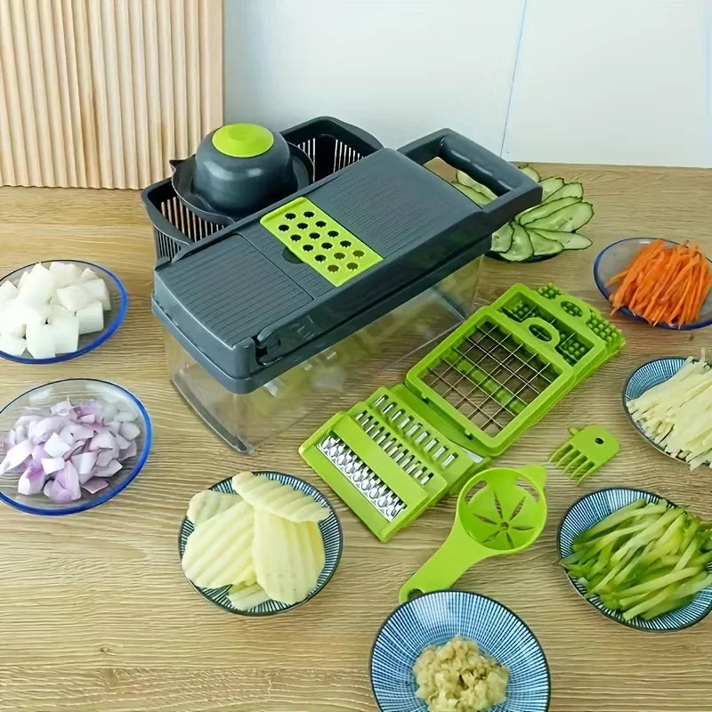 PrepPro 14-in-1 multifunctional vegetable chopper