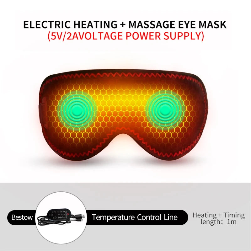 SoothEase heated eye massager — relax and de-puff