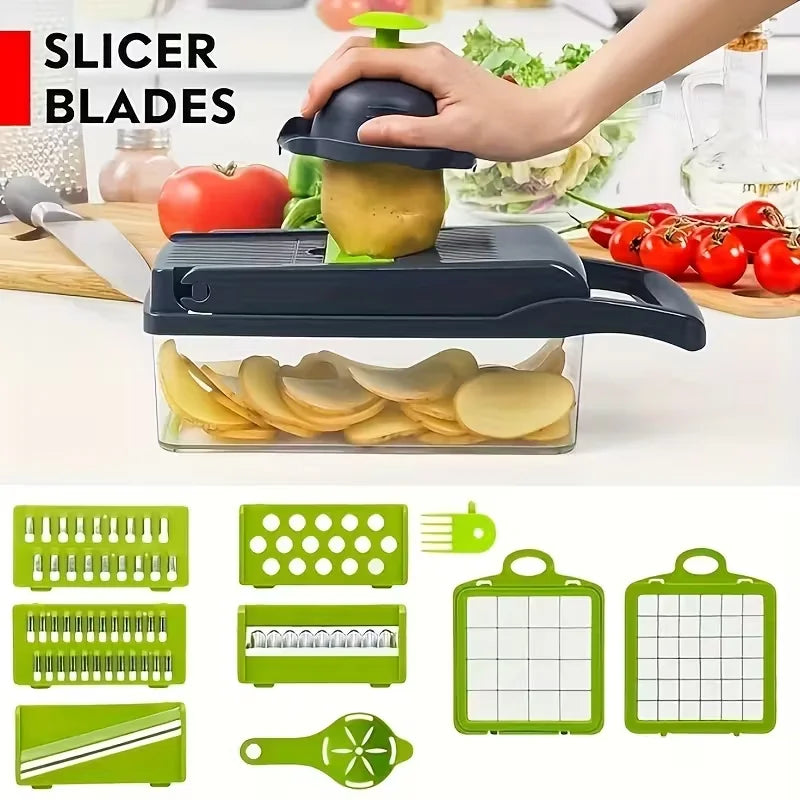 PrepPro 14-in-1 multifunctional vegetable chopper
