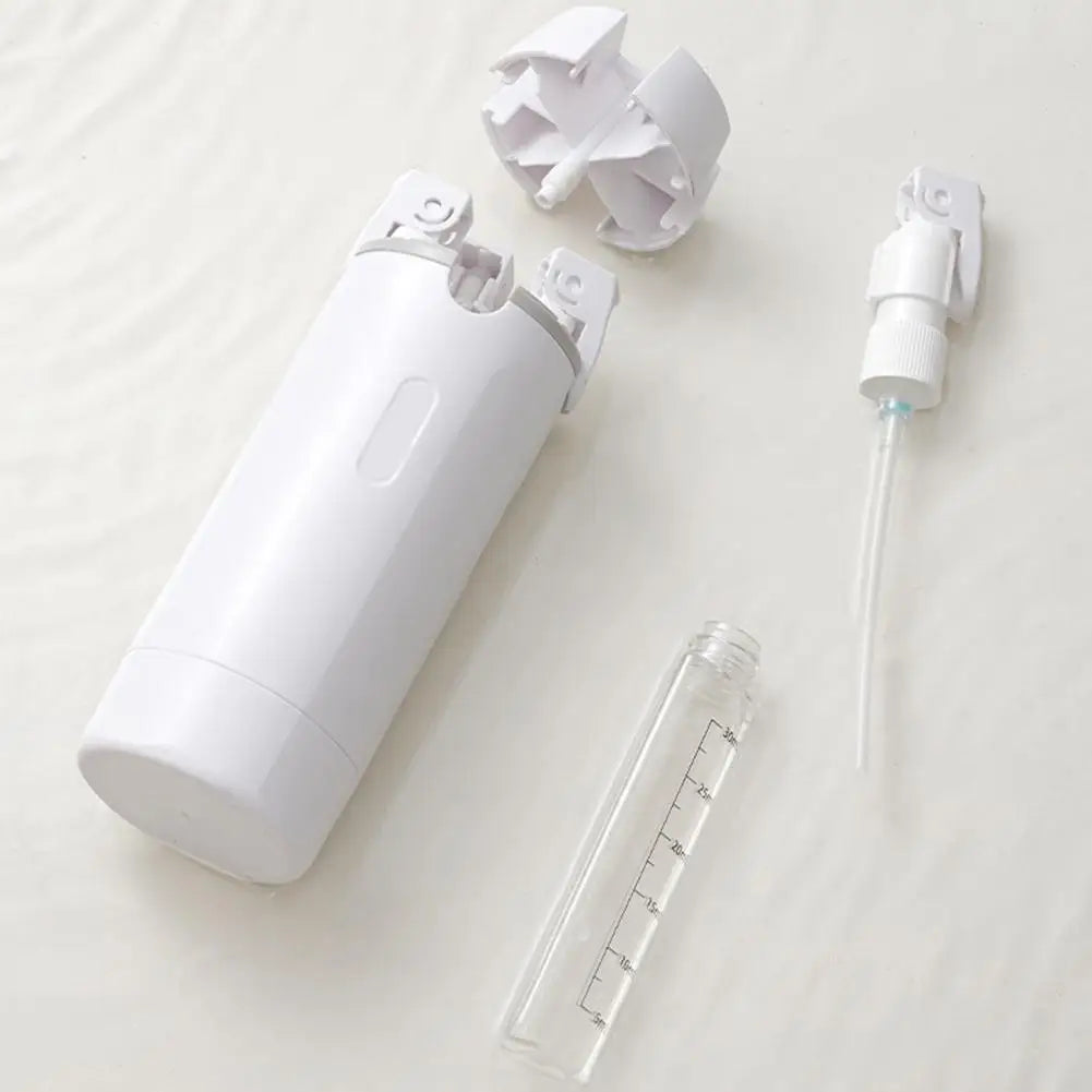 4-in-1 Leak-Proof Travel Dispenser | Rotatable TSA-Approved Toiletries Organizer