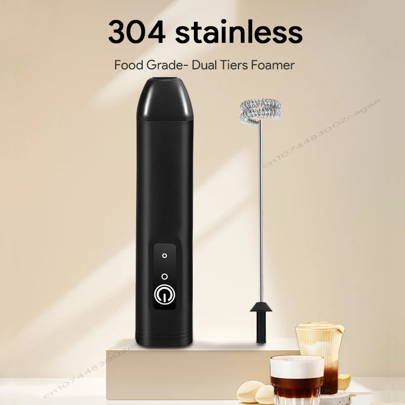 FoamCraft one-click rechargeable milk frother