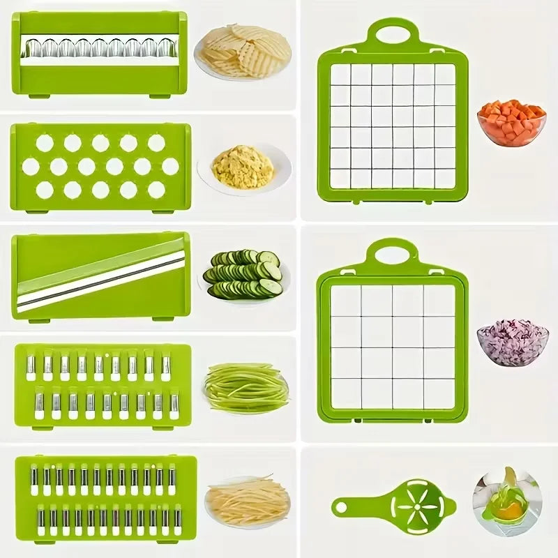 PrepPro 14-in-1 multifunctional vegetable chopper