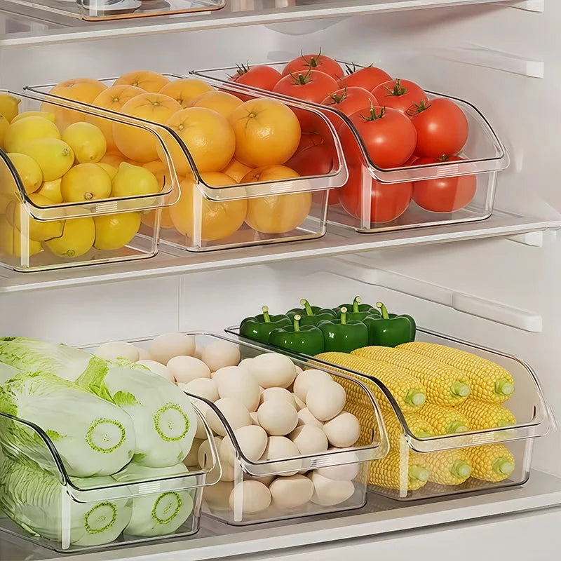 ClearSpace large-capacity transparent fridge organizer