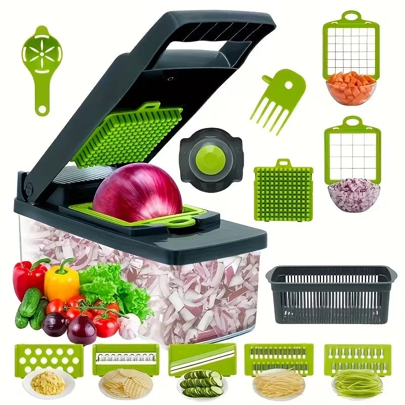 PrepPro 14-in-1 multifunctional vegetable chopper