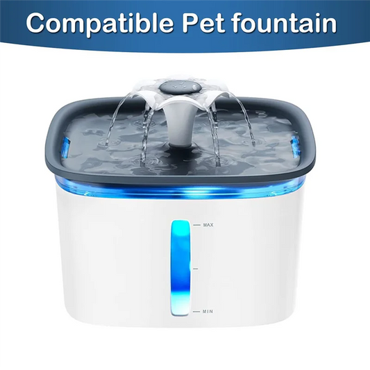 PureFlow replacement filter cartridges for pet water fountain — 20 pack