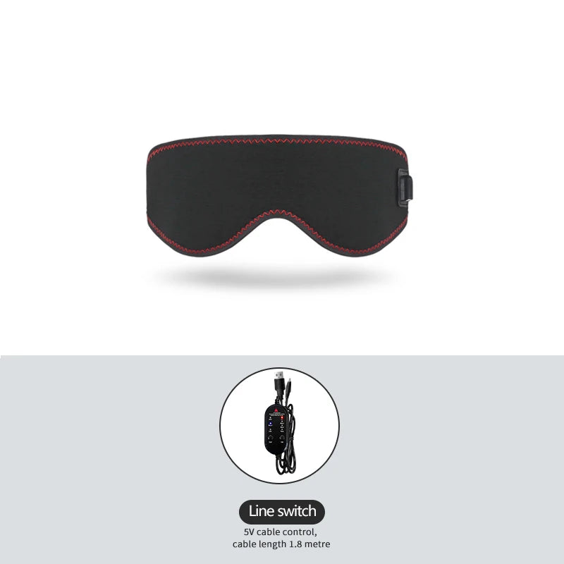 SoothEase heated eye massager — relax and de-puff
