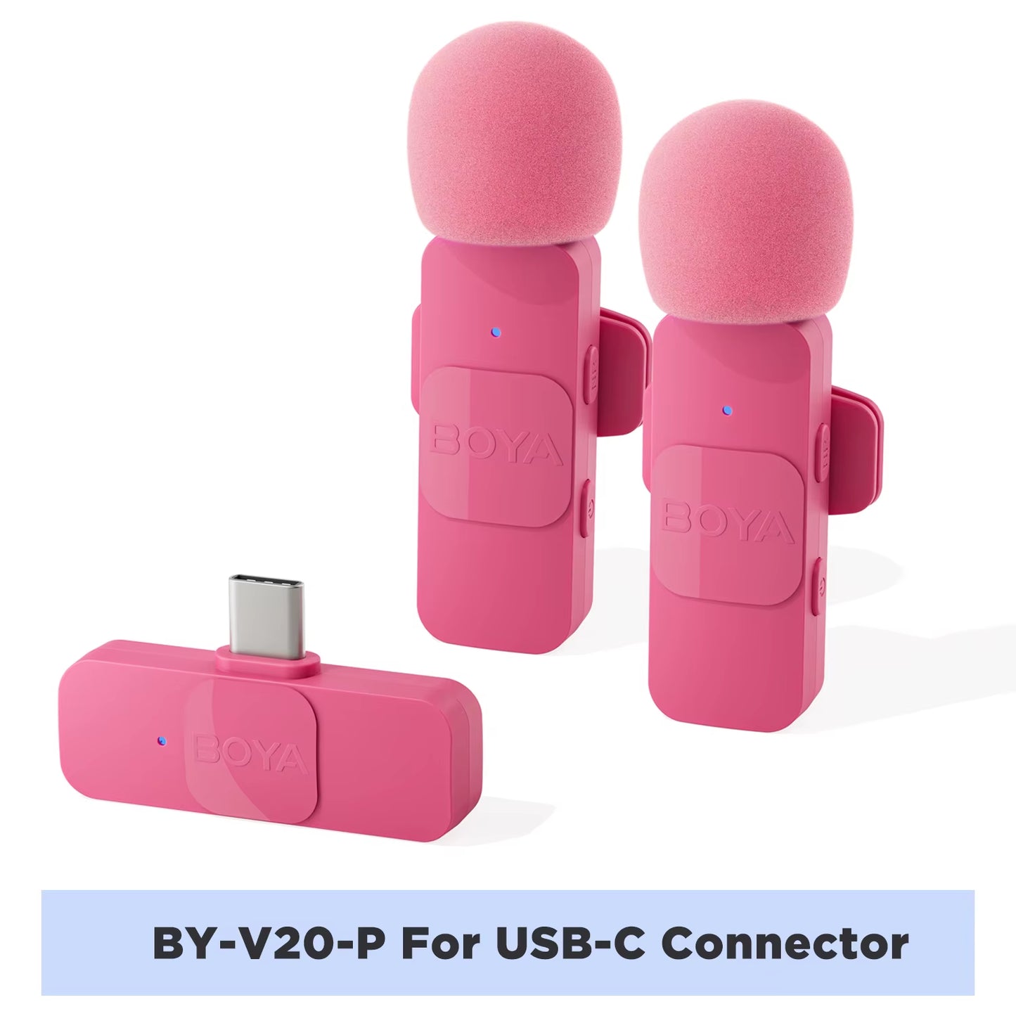 Professional Wireless Lavalier Microphone | Ultra-Compact Clip-On Mic for iPhone & Android