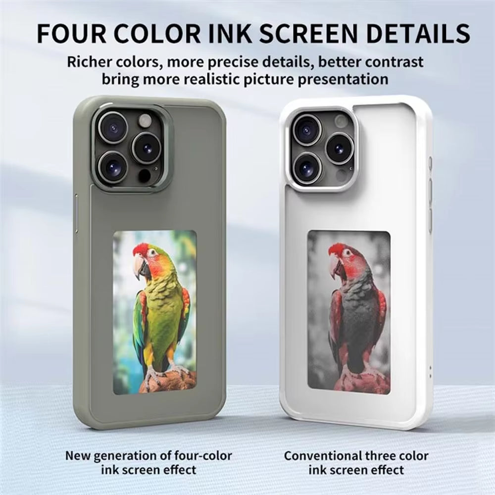 E-Ink Vision: NFC Smart Display DIY Custom Image Phone Case