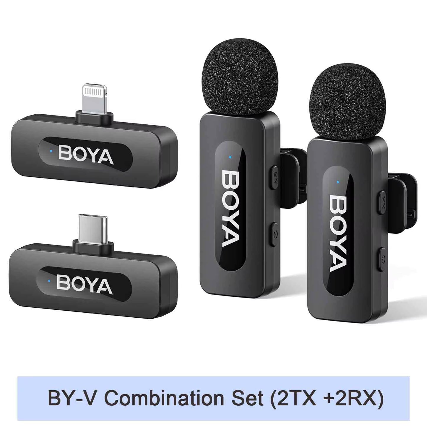 Professional Wireless Lavalier Microphone | Ultra-Compact Clip-On Mic for iPhone & Android