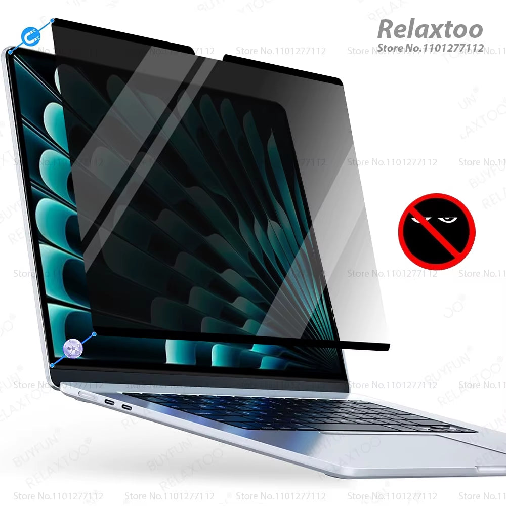 MagPro Elite Magnetic Privacy Screen – Anti-Glare & Blue Light Filter for MacBook
