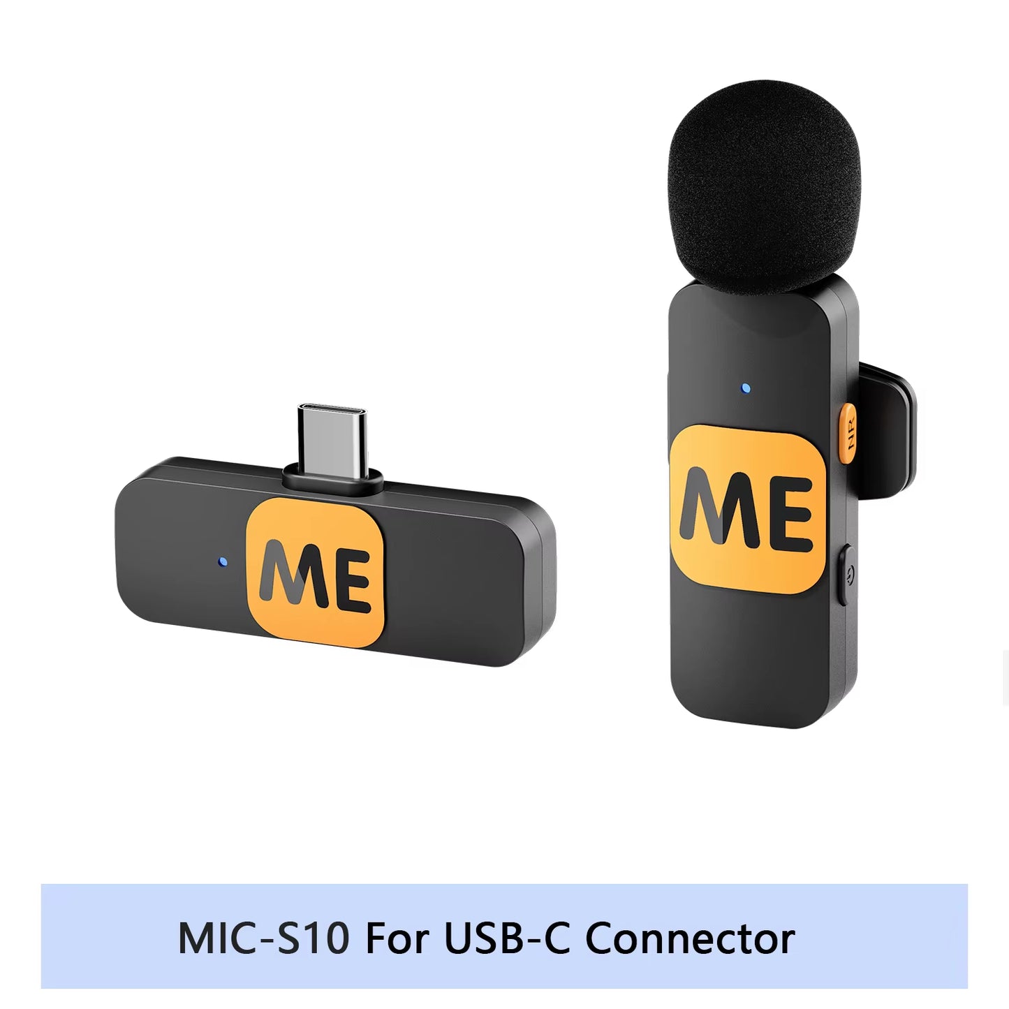 Professional Wireless Lavalier Microphone | Ultra-Compact Clip-On Mic for iPhone & Android