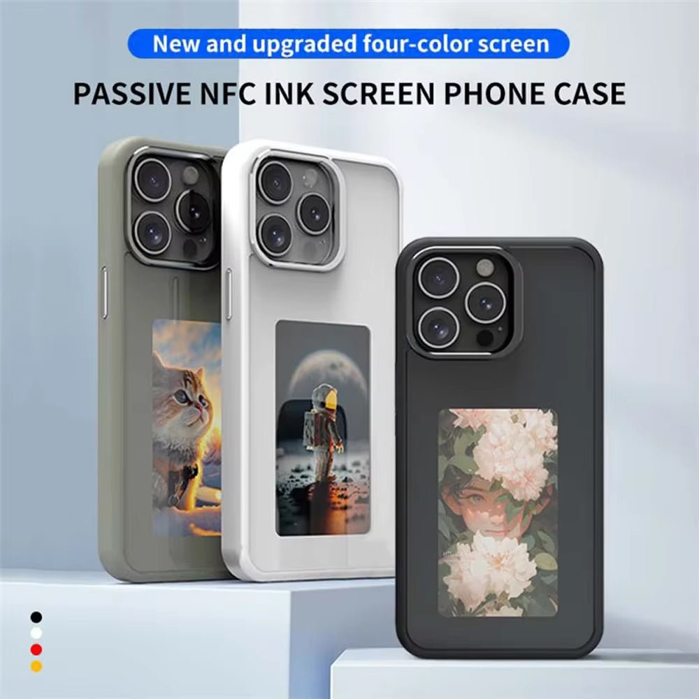 E-Ink Vision: NFC Smart Display DIY Custom Image Phone Case