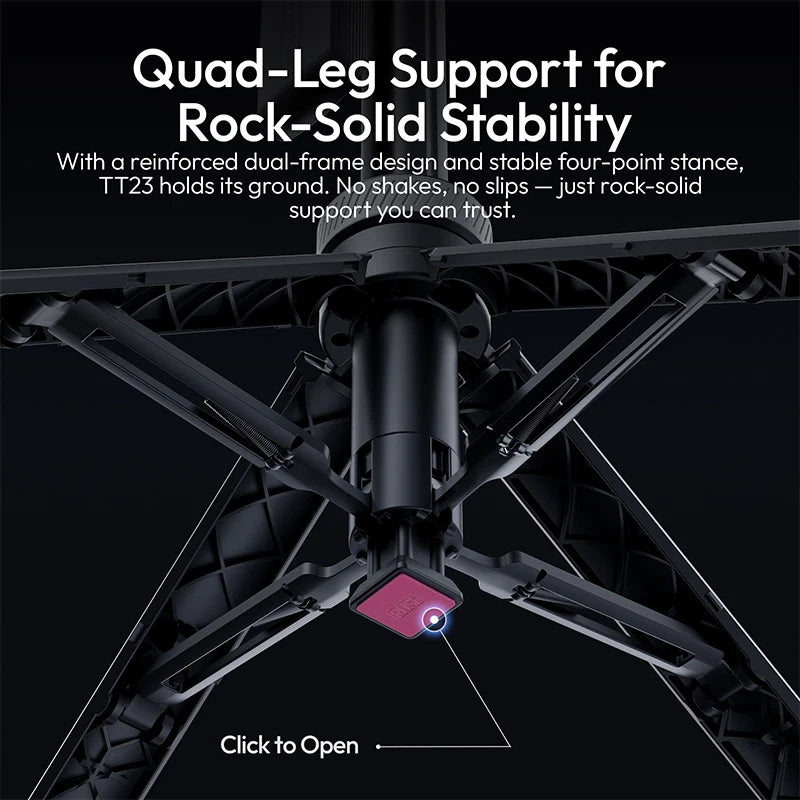 TT23M Pro Gesture-Controlled AI Tripod | 360° Face-Tracking Stand for Vlogging & Streaming