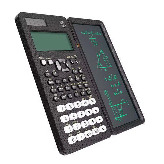 Precision Scientific Calculator with Integrated LCD Writing Tablet