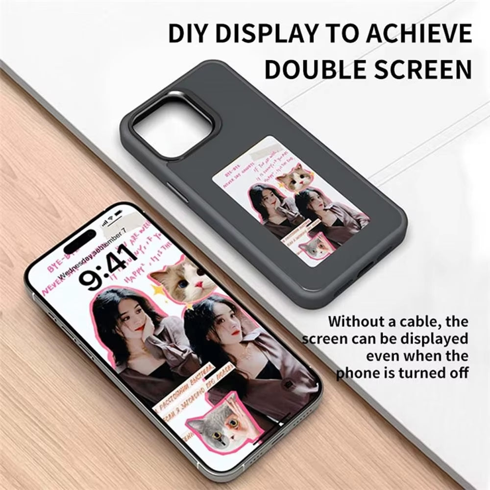 E-Ink Vision: NFC Smart Display DIY Custom Image Phone Case