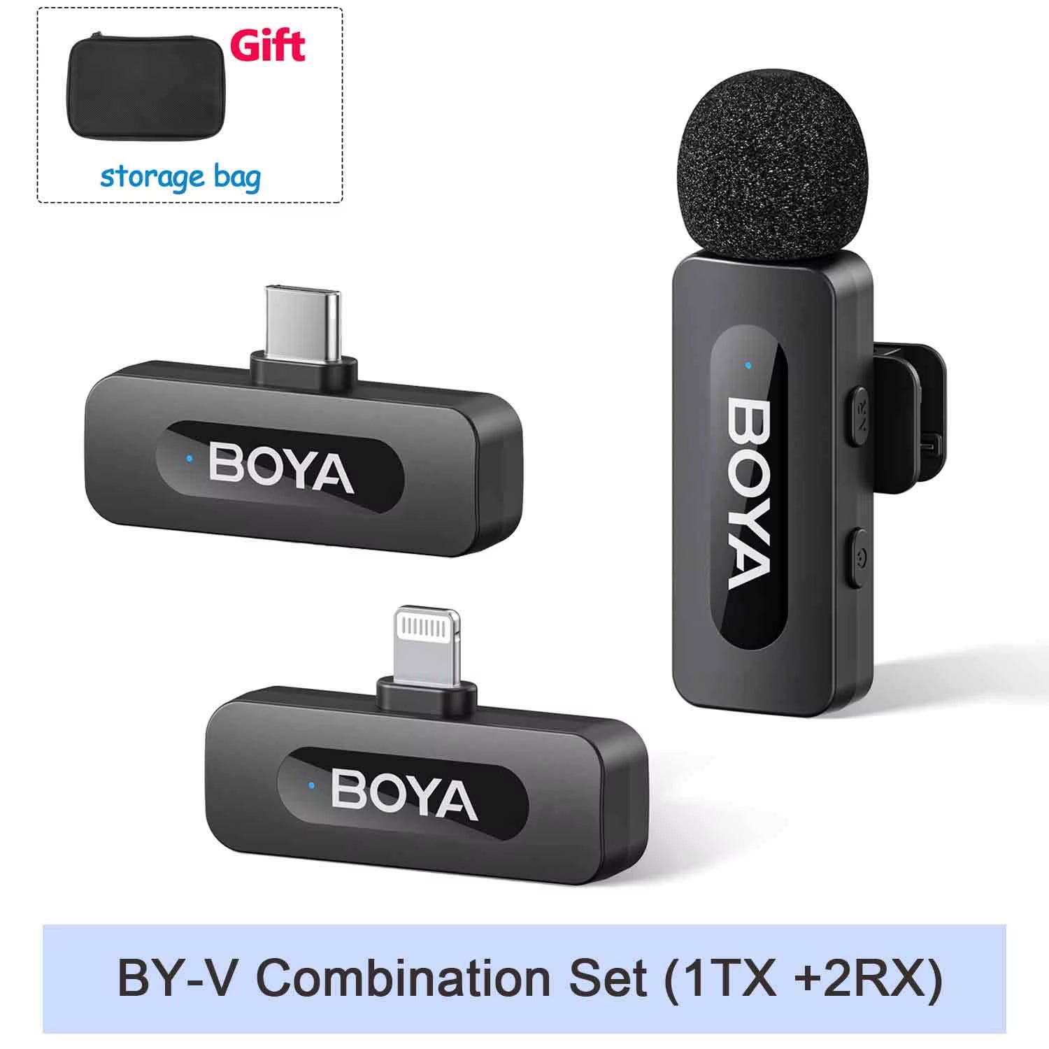 Professional Wireless Lavalier Microphone | Ultra-Compact Clip-On Mic for iPhone & Android