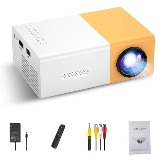 Mini Portable Smart Projector – Native 1080P Home Theater with WiFi, Bluetooth & Phone Mirroring