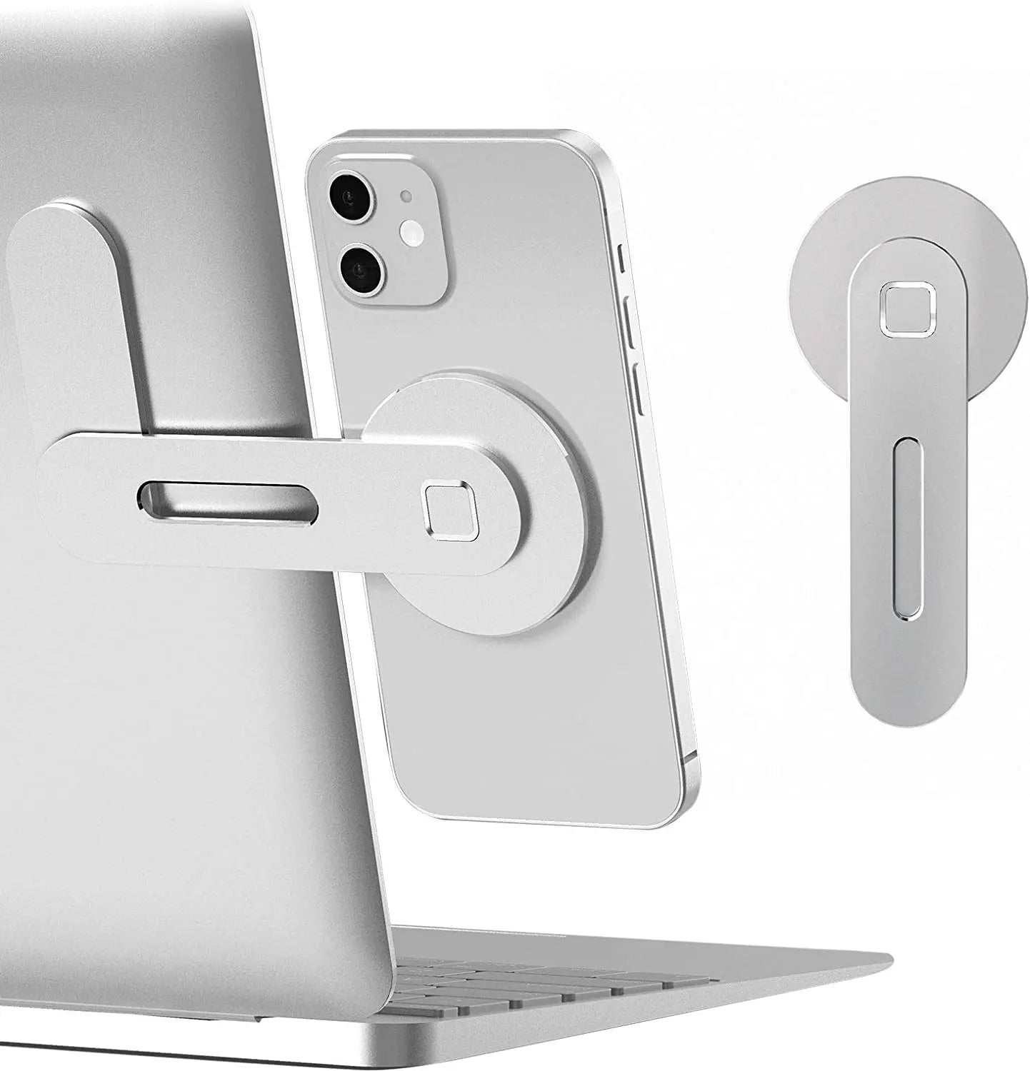 Magnetic Multi-Screen Expansion Bracket – Slim Aluminum Laptop Side Mount